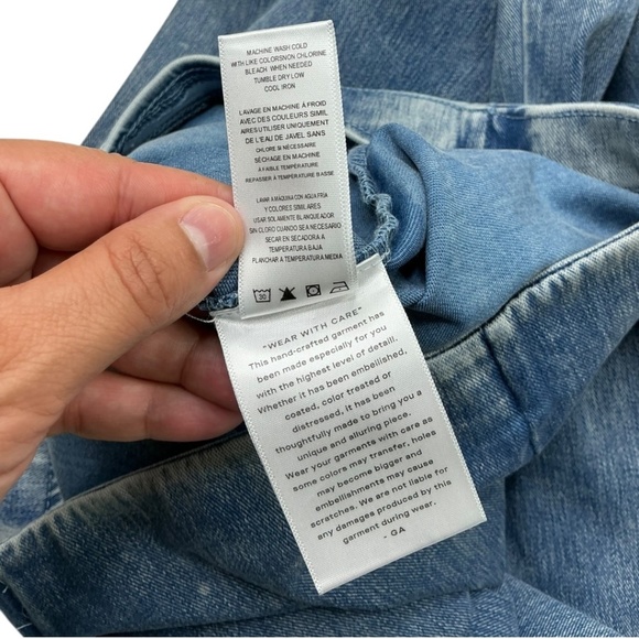 Good American Soft Sculpt Pull On Flare Jeans Size M - Picture 10 of 14